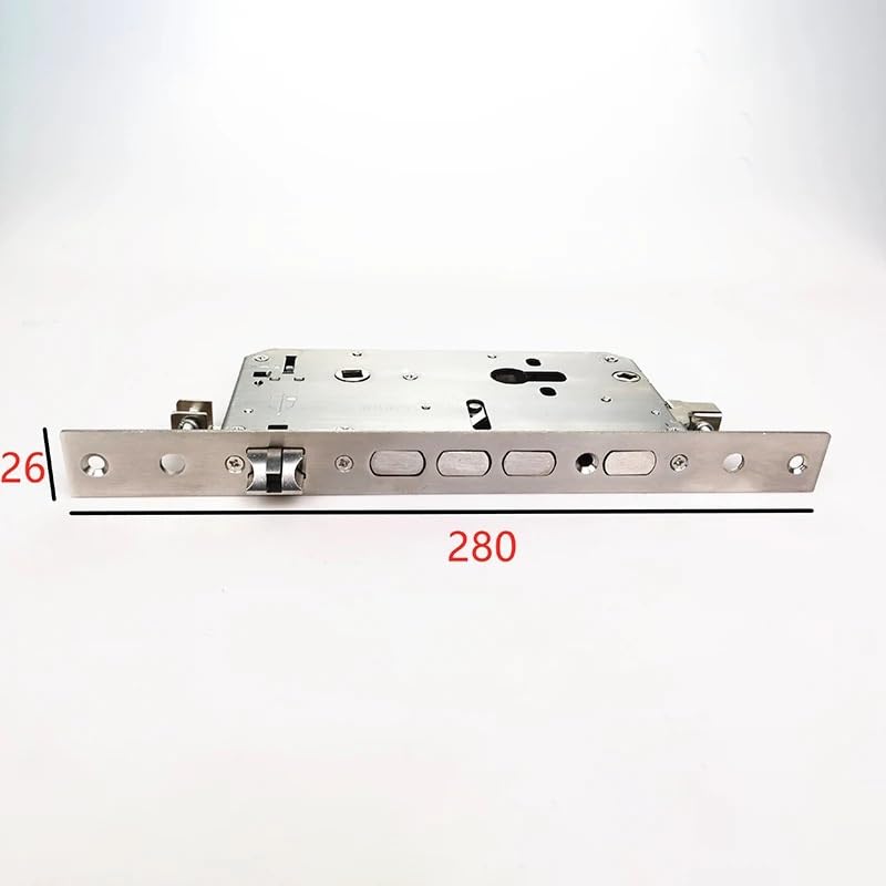 Wkładka zamka, 13 Typ AFS Security Double Fast Smart Lock Całość ze stali 26X280mm Korpus zamka na odcisk palca