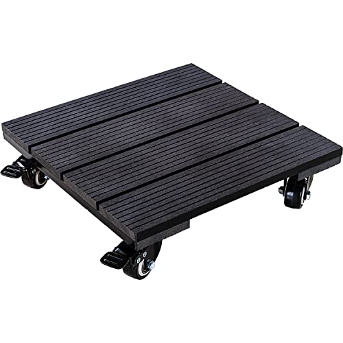 STILISTA® WPC-Pflanzenroller, belastbar bis 100 kg, witterungsbeständig,...