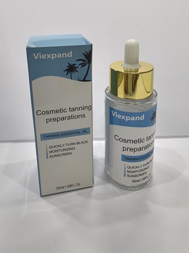 Viexpand Tanning Oil | Get Tanned Intensifier Dry Spray - Fast, Dark Outdoor Sun Tanner From Tan Accelerating Actives, Packed with Moisturizing Oils, No SPF, Austrailian Brand, 8 Fl Oz