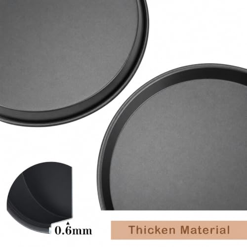 Image of Xacton 4-Piece Cake Mould Combo Set | Round Springform Pan, Loaf Pan, Muffin Tray & Pizza Baking Tray | Non-Stick Bakeware for Cake, Bread, Muffins & Pizza | OTG, Microwave Oven & Cooker Safe