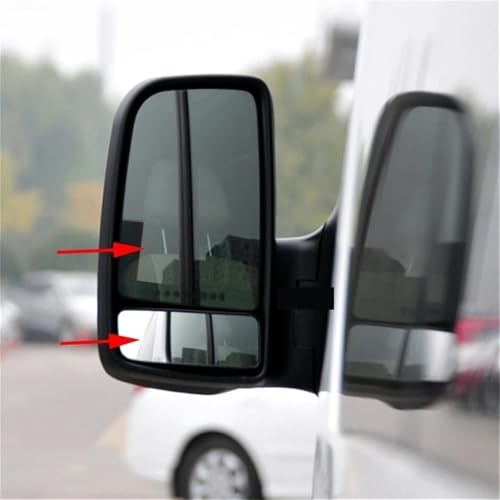 Espejo retrovisor con calefacción bilateral para rutas seguras en Benz Sprinter W906 2012-2016 3