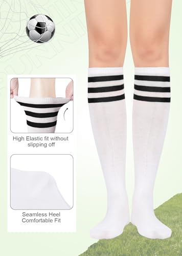 Image of American Trends Women Softball Socks Knee High Tube Socks Long Baseball Soccer Socks for Youth Girls