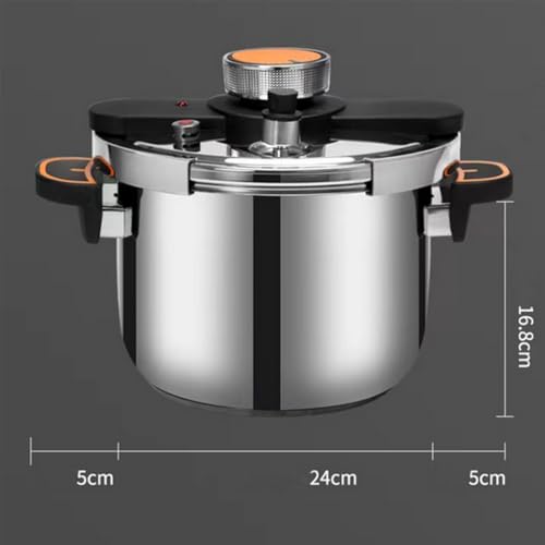 Olla a presión de acero inoxidable 6L miniatura 2