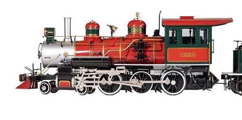 Trains - 4-6-0 Steam Locomotive with Metal Gears - Christmas - Large G Scale