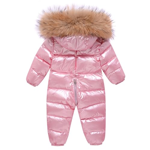 Combinaison de neige bébé garçon en polaire à capuche - 2