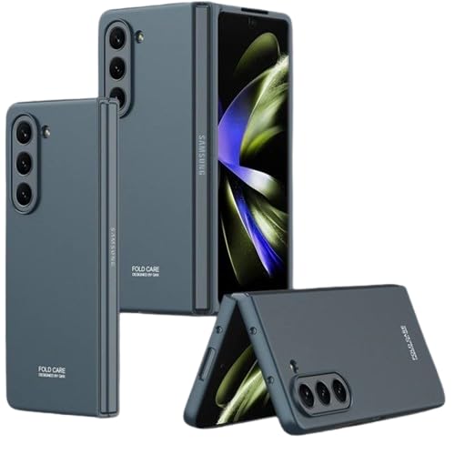 Image of MILLION CASES Back Cover Case for Samsung Galaxy Z Fold6 Shockproof Protective Ultra Thin Hard Back Shell Case(Black)