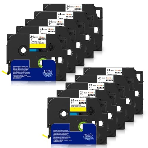 Color Skyer TZe-651 ���n������ 10�Z�b�g 24mm��X8m �݊� �s�[�^�b�` �e�[�v �u���U�[�H�� P-touch�@��Ή� �ėp �e�[�v�J�[�g���b�W�iTZe-651�E���n�������E10�Z�b�g�j