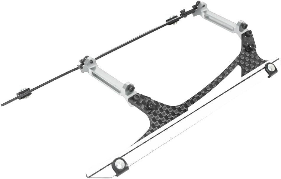 MICROHELI Aluminum/Carbon Fiber Landing Gear (WT) - OMP Hobby M2 V3 PRO
