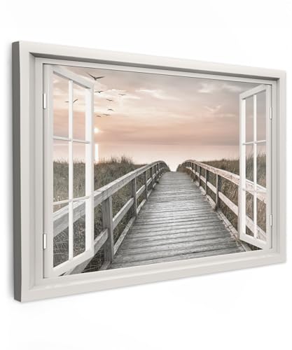 MuchoWow© Leinwand Bilder Groß 120x80 cm XXL Wanddeko Wohnzimmer...