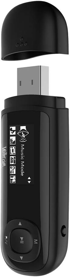 M1 8GB USB Stick MP3 Music Player, Supports Recording, FM Radio, Ebook, SD Card Expandable, 1 year replacement warranty