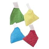 Stoffgewichte - 4 Stück dreieckige Papierbeschwerer mit einem Griff,Zuschnittgewichte Zum Stoff | für Quiltarbeiten, Bastelarbeiten, Schreiben, Zeichnen, Schneiderarbeiten und Sticken