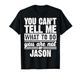 Jason Specialized First Boy Men Name Tee