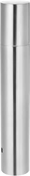 STOBOK 12 Inch Stainless Steel Certificate Storage Tube Portable Document Holder for Birth Certificates Diplomas and Photos Decorative Diploma Tube Organizer for Home Office