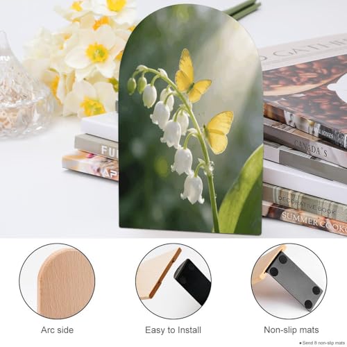 Sujetalibros de madera decorativos y soporte grande para cuidar tus novelas favoritas 5
