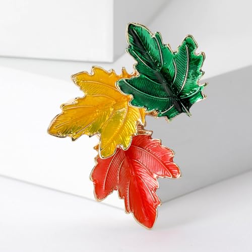Image of Rhinestone Flower Brooches for Women Enamel Floral Brooch Lapel Pins for Mom Wife Elegant Dress Accessories Mother's Day Jewelry Gifts