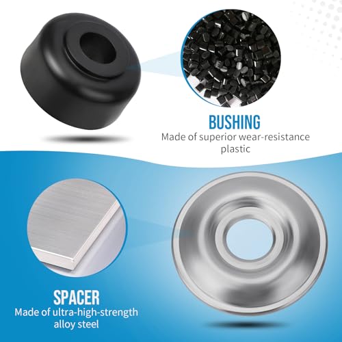  Club Car Golf Cart Shock Bushing Kit - Compatible with DS/Precedent 1982-Up, EZGO TXT/Marathon 1989-Up, OEM # 1011415
|