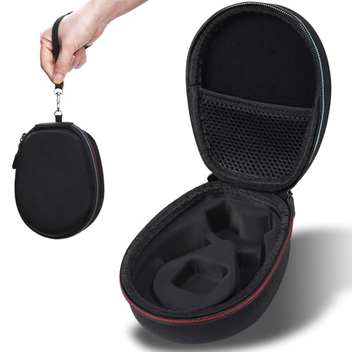 GeeRic Hard Case Compatible with AfterShokz Trekz Air/Aeropex/Titanium Mini Open Ear Wireless Bone Conduction Headphones AS650 / AS800, EVA Case for Protection and Outdoor, Black(Case Only)