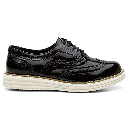 Tênis Oxford Feminino QQ Casual 300 Preto 37
