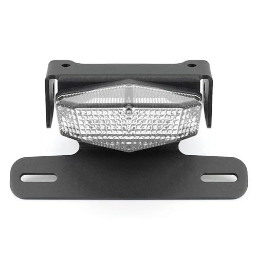 SUZUK DRZ400SM DRZ400 SM/S/E DR-Z DRZ400S テールタイディ バイクフェンダーエリミネーター対応 バイクナンバープレートホルダー LEDライト(Clear)