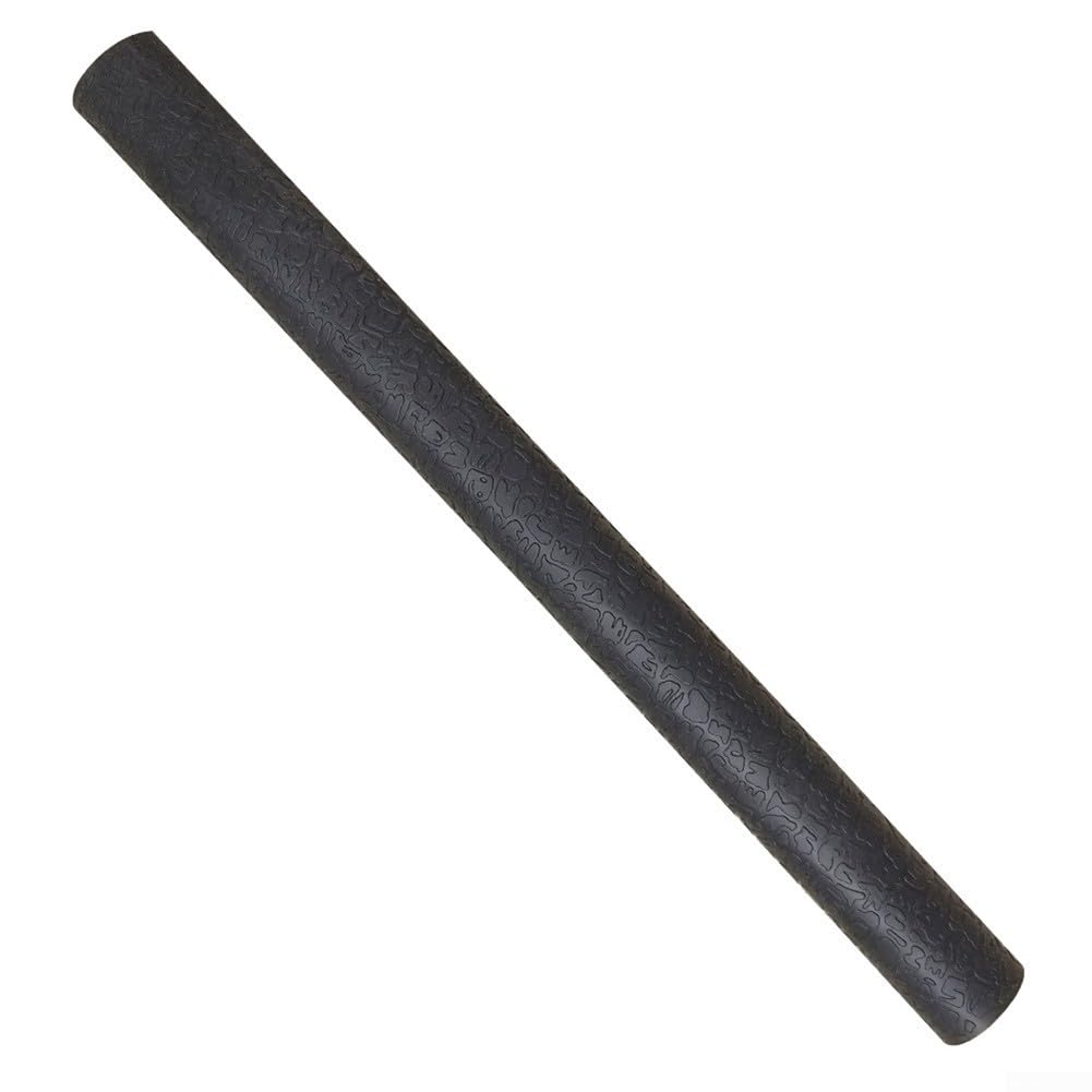 Funda de goma para taco de billar antideslizante antisudor, protector de mango de silicona, negro