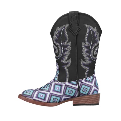 Roper Kids' Glitter Diamonds Western Boot3