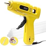 Hot Glue Gun, Full Size (Not Mini) 60/100W Dual Power High Temp Heavy Duty Melt Glue Gun Kit with 10...