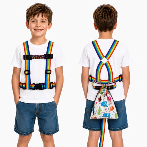 Safety Walking Harness with Cross-Back Ring for Autism & Special Needs Kids