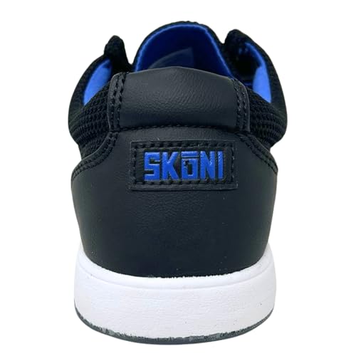 Image of SKONI Men's G2 Waterproof Slip On Golf Shoe (Black /Royal, 10)