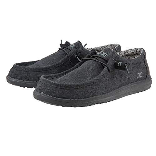 HEYDUDE Men's All Wally Styles | Mens Shoes | Men's Lace Up Loafers | Comfortable & Light-Weight - Thumbnail 3
