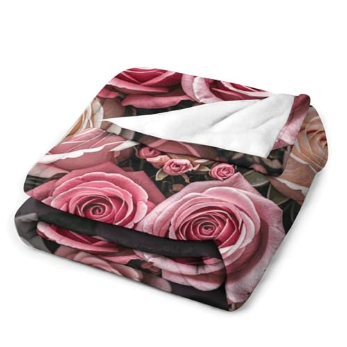 Couverture flanelle léopard douce 100x150 cm pour lit et canapé