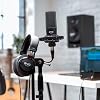 EVO Start Recording Bundle (EVO 4 audio interface, SR1 large diaphragm condenser microphone, SR2000 closed studio headphones, a microphone spider and an XLR connection cable), Black #5