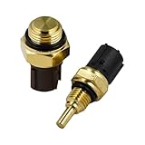 Molloparts Cooling Fan Switch Coolant Temp Sensor 37700-P00-003 37870-PJ7-003 Compatible with Honda Acura Accord Civic CR-V CRX Insight Odyssey Pilot Prelude S2000 CL Integra TL MDX TSX Set of 2