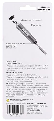Image of Slime 20457 Valve Core Removal Tool, Pro-Series