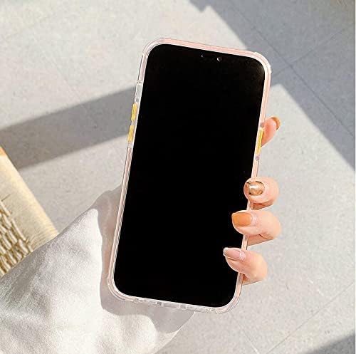 ZTOFERA Compatible with iPhone 12 Case for Girls Women, Cute Silicone Protective Phone Case Clear Bumper Graffiti Geometry Pattern Design Shockproof Cover for iPhone 12, Chalks Graffiti