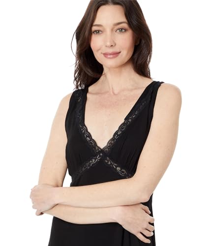 Gown Natori Feathers Essentials noir taille L pour femme élégante - 3