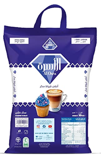 Al Osra Coarse Sugar 10 kg White