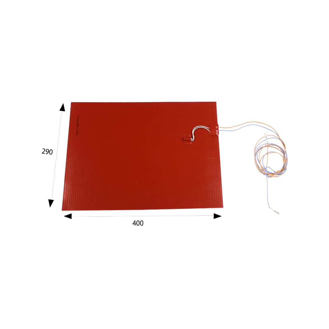 Resistencia silicona autoadhesiva 1KW 230V | Para buffets, mesas cálidas, vitrinas refrigeradas | Calentadores de aceite | Prensas térmicas, moldes, placas calefactoras