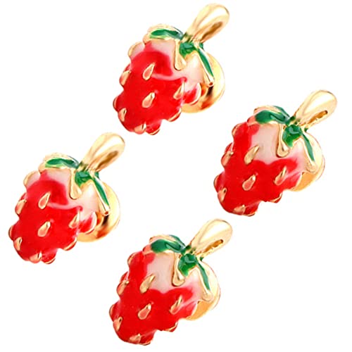Boucles d'oreilles fraises à offrir en cadeau à une femme lot de 2 paires mignonnes
