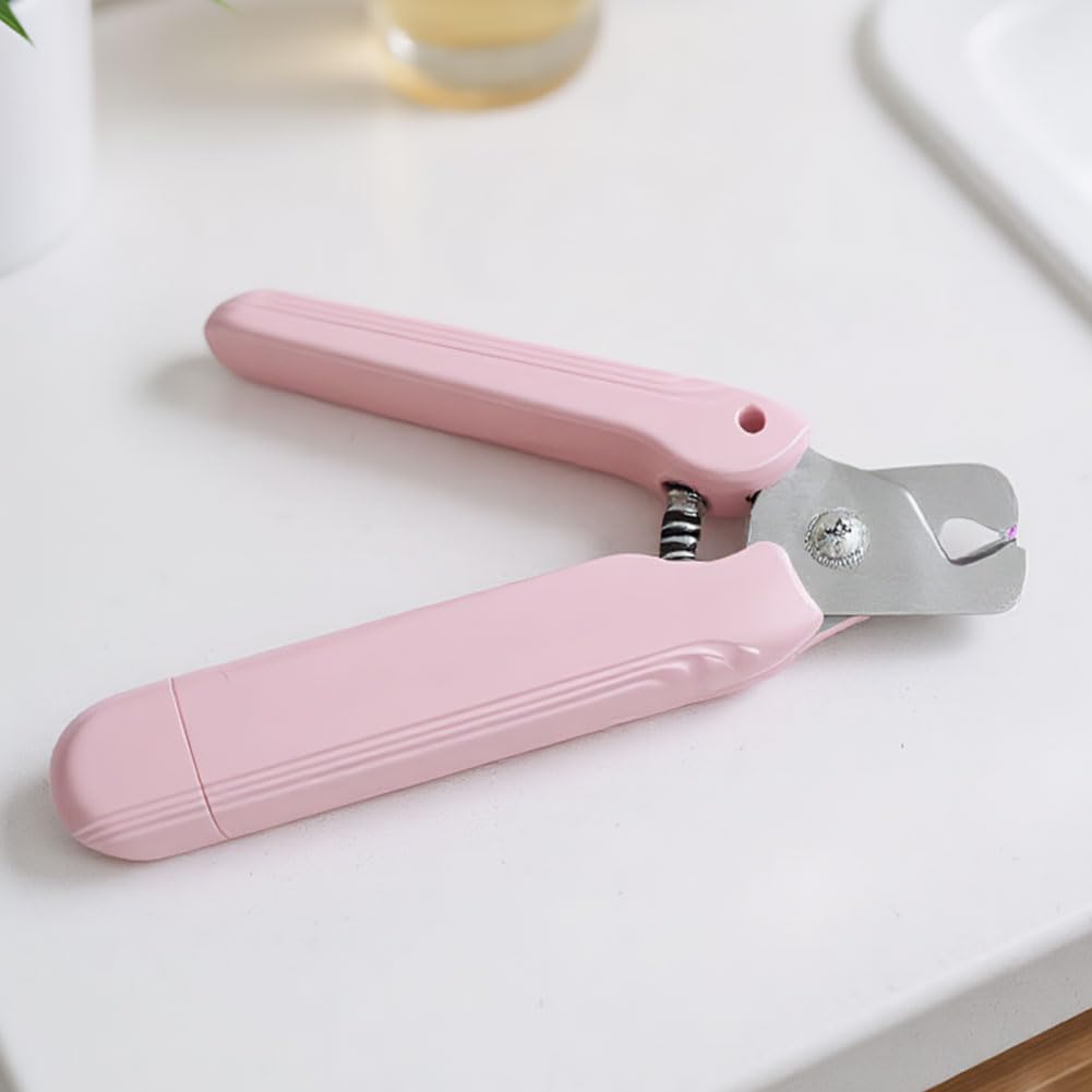 Coupe-Ongles Électrique pour Animaux avec LED Verrou de Sécurité Coupe-Ongles Universel pour Chats et Chiens
