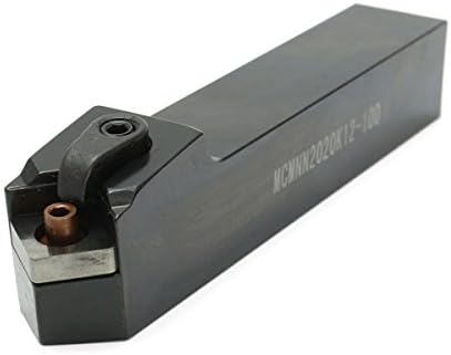 Miniatura 3 de MCMNN2020K12-100 Soporte de herramientas de torneado de torno de 4.921x0.787x0.787in para inserto CNMGCNMM1204