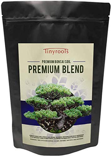 Bonsai Soil Premium by Tinyroots - Organic Soil Mix, Excellent for Water Retention and Root Development + Made from Genuine Akadama, Red Lava Rock and Pumice (4 Quarts) Bonsai Soil Premium by Tinyroots - Organic Soil Mix, Excellent for Water Retention and Root Development + Made from Genuine Akadama, Red Lava Rock and Pumice (4 Quarts)