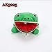 Cosplay Anime Frog Coin Purse Cute Pouch Wallet Small Money Bag Plush Purse for Funny 3225 (Frog-3325)