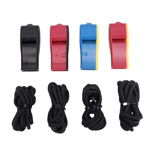 Silbatos deportivos 4 piezas sonido claro doble vía miniatura 2