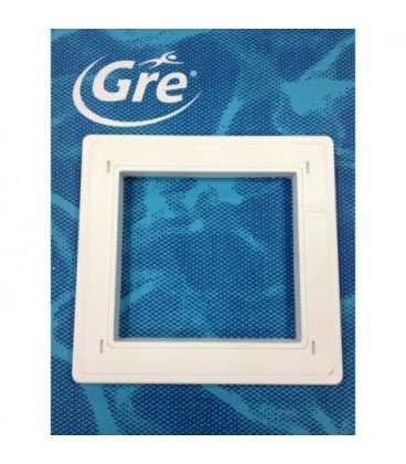 Marco Skimmer Color Blanco - AR100- GRE Piscinas Desmontable