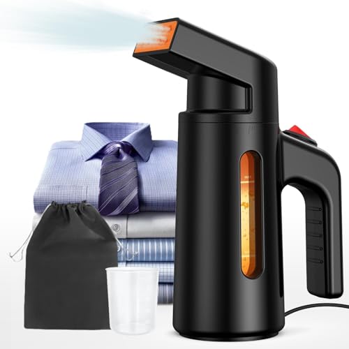 OLAYMEY Ferro da Stiro Portatile Verticale, Ferro da Stiro da Viaggio 700W, 180ML Stiratore...