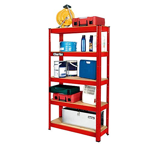 Clarke CSM5150RP 150 Boltless Shelving (Red)