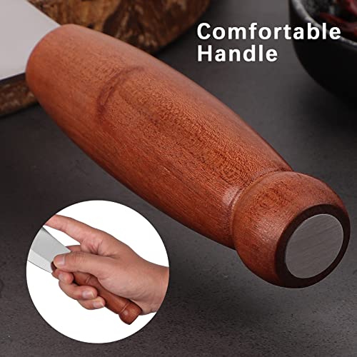 DRAGON RIOT MEN WITH THE POT Butcher Knife With Sheath Meat and Vegetable Cleaver Knife for Kitchen or Camping Christmas Gifts for Men Father