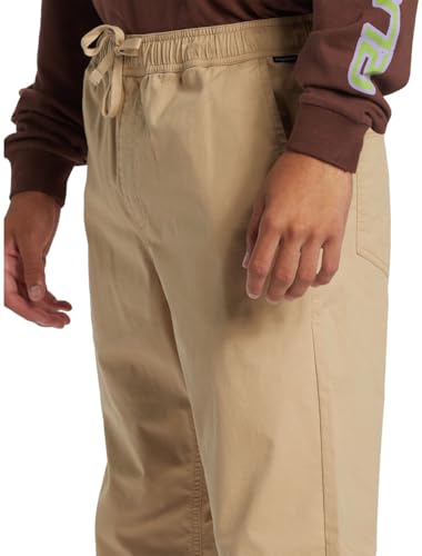 Quiksilver - Mens DNA Beach Pant, Color Khaki, Size: Large3