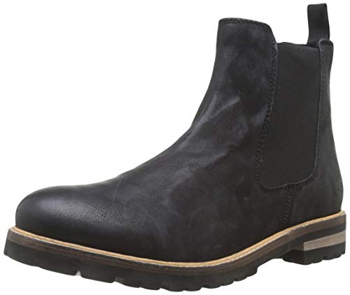 Lumberjack Kyton bottes Chelsea homme en cuir marron élégant