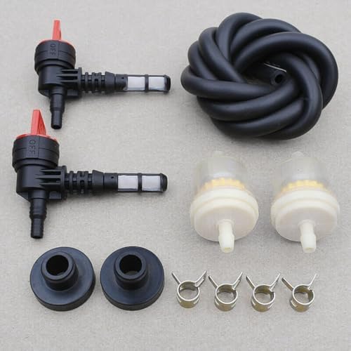 Fuel Shut Off Valve Kit for 2500-8000 Watt Generator Pressure Washer, Replaces 192980GS 208961 78299 80270, Compatible with For Craftsman For Snapper For Troy-, 2 — view 4